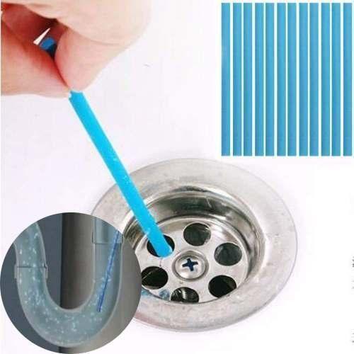 Drain Cleaner-Drain Cleaner Stick Remove Bad Smell of Drain, Toilet Pipes, Bathtub, Kitchen Sink