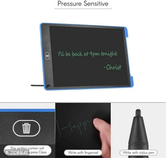 8.5 Inch LCD Writing Tablet Screen Multi Color, LCD Writing Pad, Toys for Kids, Writing Tablet, Kids Toys for Boys, Toys for Girls, Drawing Tablet, E-Note Pad, LCD Tablet with Erase Button