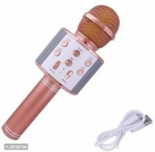 Wireless Microphone HIFI Speaker-WS-858(Rosegold) for Singing,Speaker For Home, Party, Singing Microphone Condensor For Mobile, Laptop Microphone Microphone (Rosegold)

Within 6-8 business days However, to find out an actual date of delivery, please enter