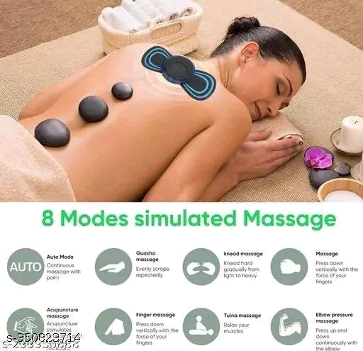 Body Massager 8 Modes 1 Pcs, Portable Mini Massager Cervical Massage Soothing Pain, Body Massager Patch for Whole Body Neck Back Waist Arms Leg (standerd-1)
Name: Body Massager 8 Modes 1 Pcs, Portable Mini Massager Cervical Massage Soothing Pain, Body Mas