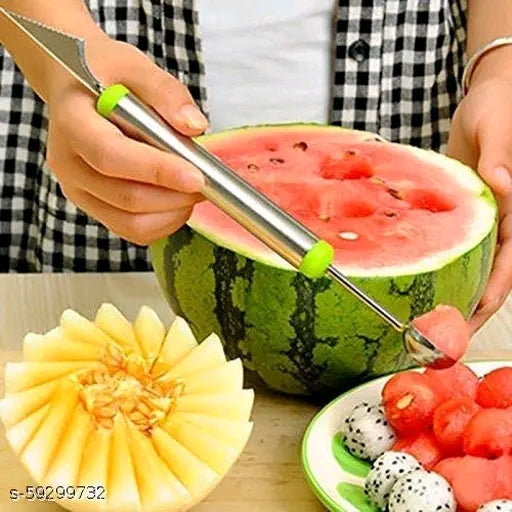 2 in 1 Melon Ball Maker and Stainless Steel Multi Functional Dig Scoop with Carving Knife for DIY Fruit Salads and Desserts Cake Ice Cream Scooper (Multicolour)
Name: 2 in 1 Melon Ball Maker and Stainless Steel Multi Functional Dig Scoop with Carving Knif